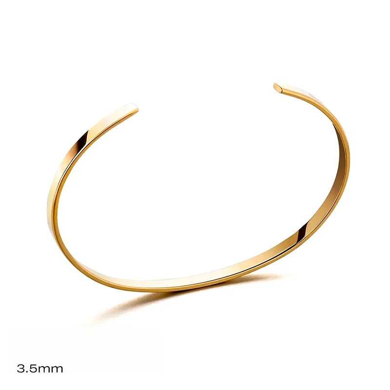 Bracelete Masculino Cuff em Aço