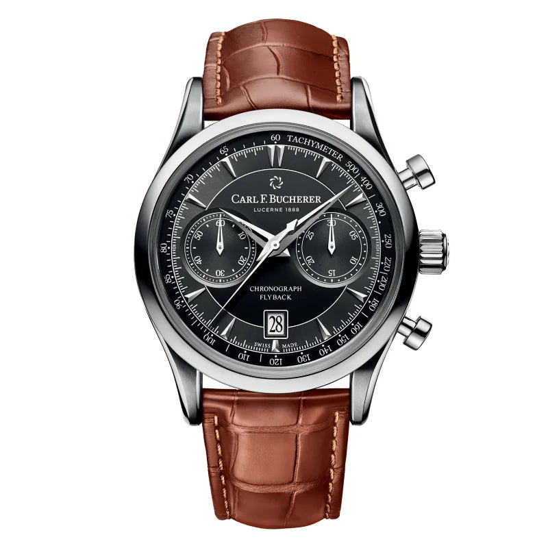 Relógio Carl Flyback 42mm