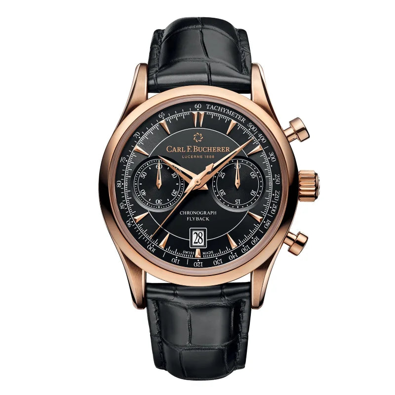 Relógio Carl Flyback 42mm